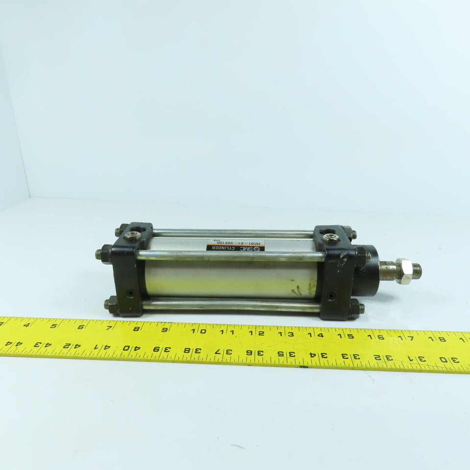 SMC HC01-X1-50X100 Double Acting Hydraulic Cylinder 100mm Stroke 50mm Bore