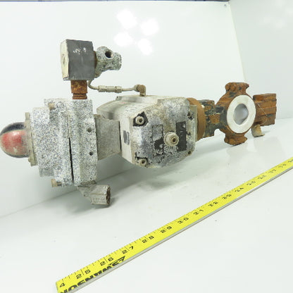 Flowserve B100S10 150PSI Pneumatic Actuator Valve W/2" Butterfly Valve As Is