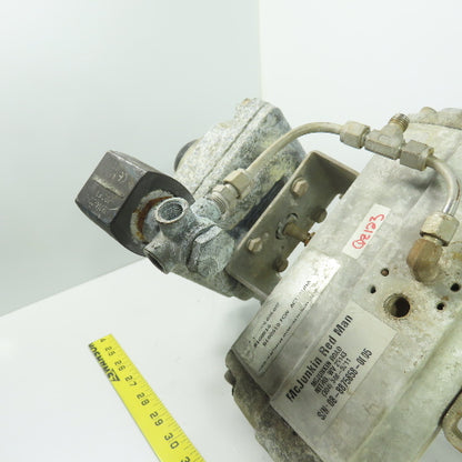 Flowserve B100S10 150PSI Pneumatic Actuator Valve W/2" Butterfly Valve As Is