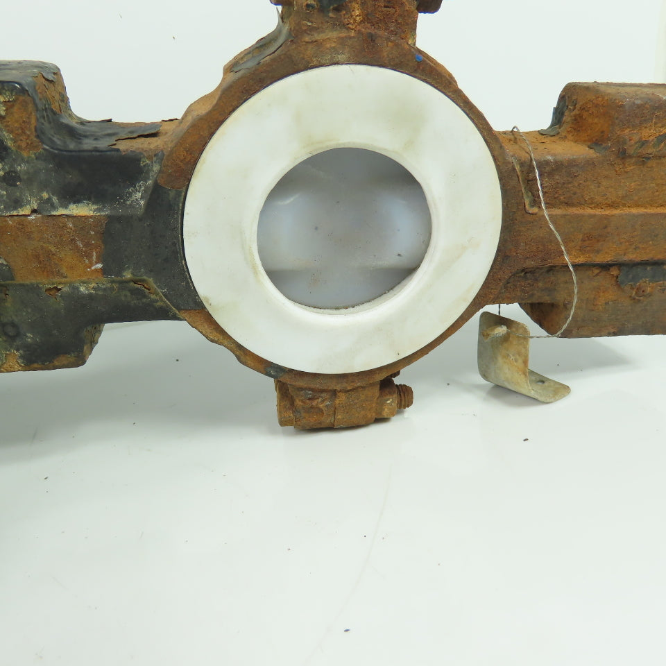 Flowserve B100S10 150PSI Pneumatic Actuator Valve W/2" Butterfly Valve As Is