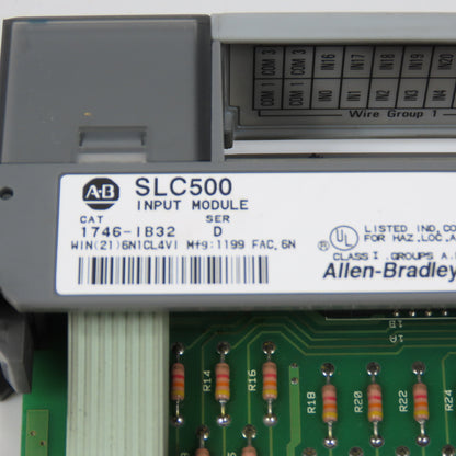 Allen Bradley 1746-IB32 Ser D SLC 500 Input Module (Clean)