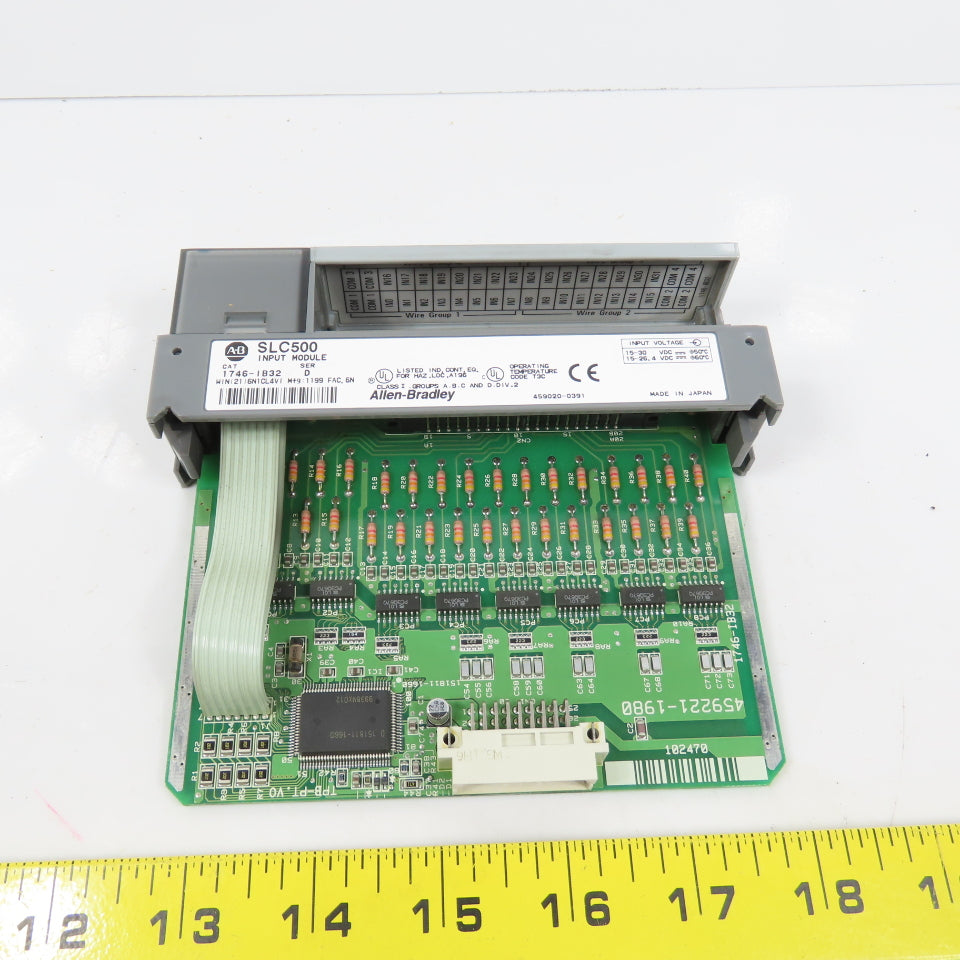 Allen Bradley 1746-IB32 Ser D SLC 500 Input Module (Clean)