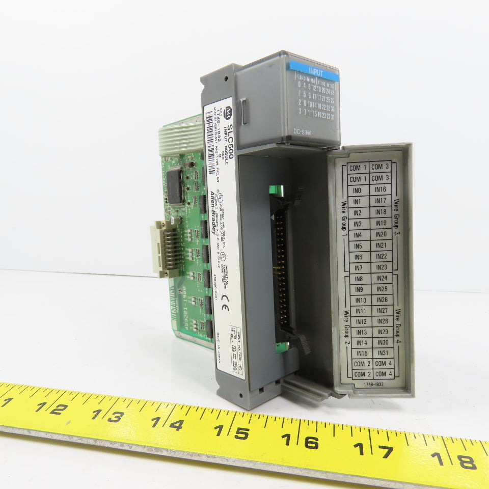 Allen Bradley 1746-IB32 Ser D SLC 500 Input Module (Clean)