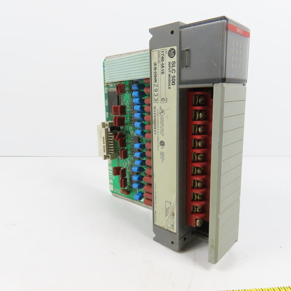 Allen Bradley 1746-IA16 Ser C SLC 500 Input Module (Clean)
