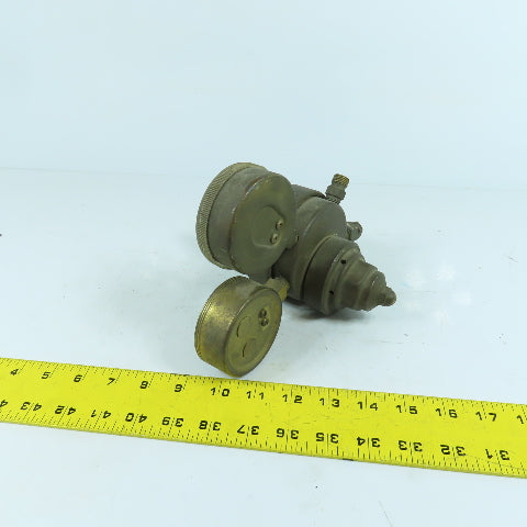 Victor VTS450E Compressed Gas Regulator 3000PSIG Max Inlet (Gauge Cover Missing)