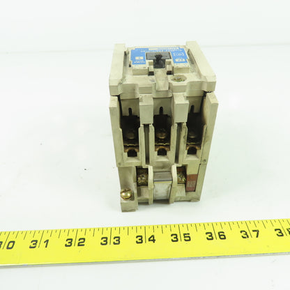 Cutler Hammer AN16DN0 600VAC Contactor 27A 3Ph 10Hp Size 1 Series B1 120V Coil