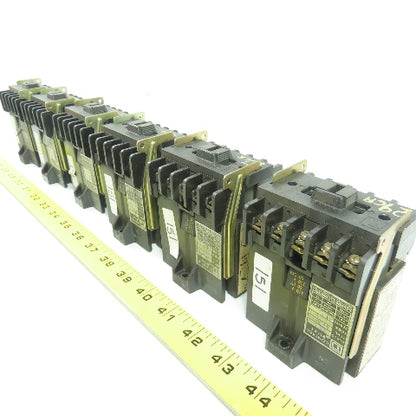 Square D 8501 GO-40 Ser B Control Relay 10A 120V Coil Lot Of 6