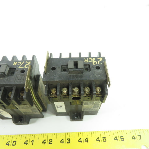 Square D 8501 GO-40 Ser B Control Relay 10A 120V Coil Lot Of 6