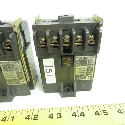 Square D 8501 GO-40 Ser B Control Relay 10A 120V Coil Lot Of 6