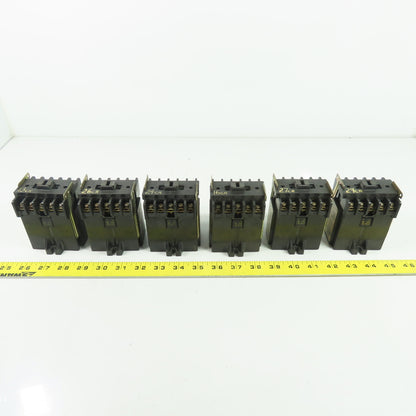 Square D 8501 GO-40 Ser B Control Relay 10A 120V Coil Lot Of 6