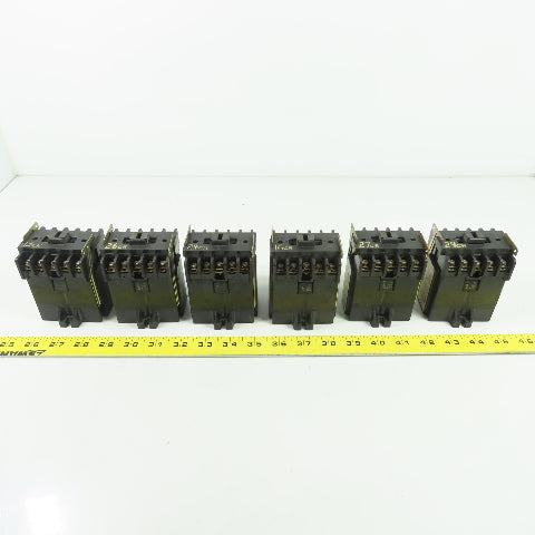 Square D 8501 GO-40 Ser B Control Relay 10A 120V Coil Lot Of 6