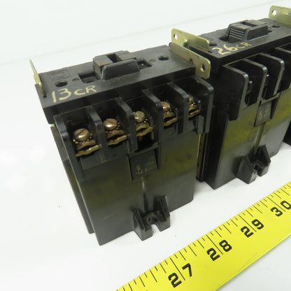 Square D 8501 GO-40 Ser B Control Relay 10A 120V Coil Lot Of 6