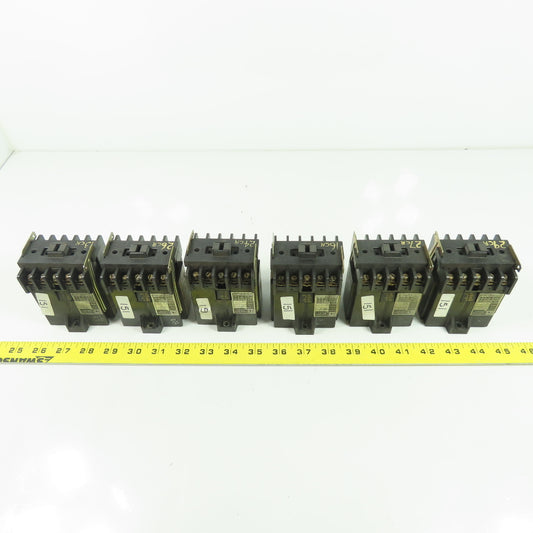Square D 8501 GO-40 Ser B Control Relay 10A 120V Coil Lot Of 6