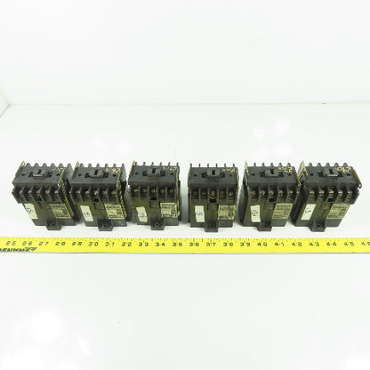 Square D 8501 GO-40 Ser B Control Relay 10A 120V Coil Lot Of 6