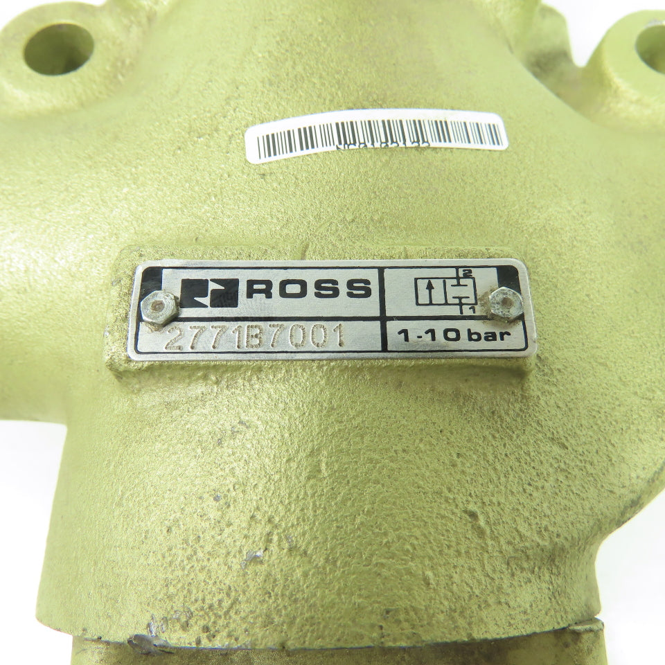 Ross 2771B7001 Solenoid Control Valve 120V 50/60Hz 1-1/4" NPT 1-10Bar