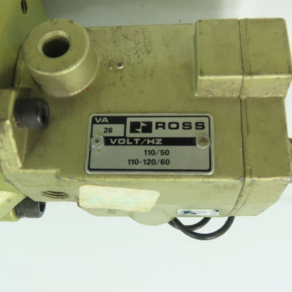 Ross 2771B7001 Solenoid Control Valve 120V 50/60Hz 1-1/4" NPT 1-10Bar