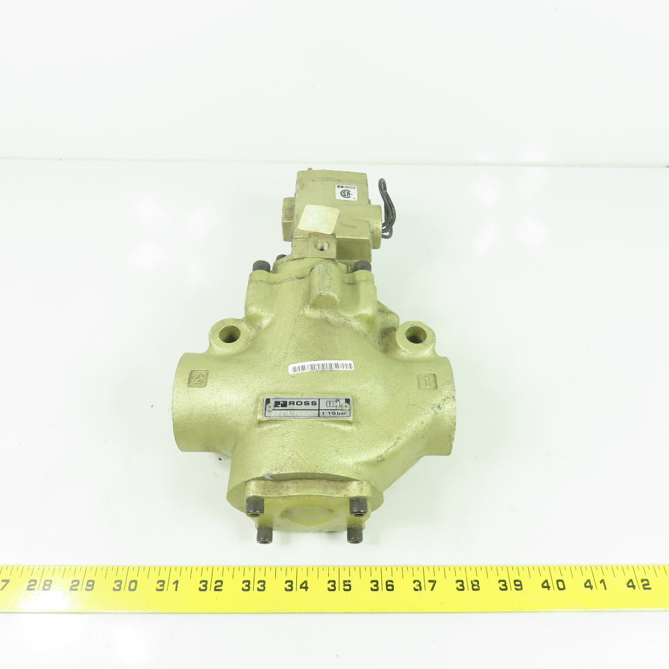 Ross 2771B7001 Solenoid Control Valve 120V 50/60Hz 1-1/4" NPT 1-10Bar