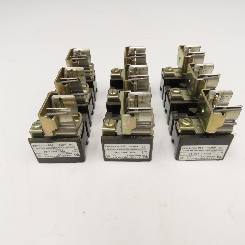 Allen Bradley 40023-415-02 30A 250V Fuse Holder