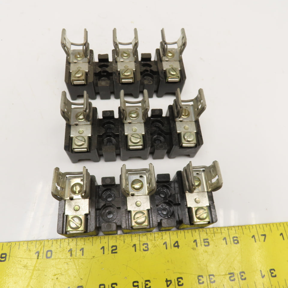 Allen Bradley X-401978 30A 600V Fuse Holder Lot Of 3