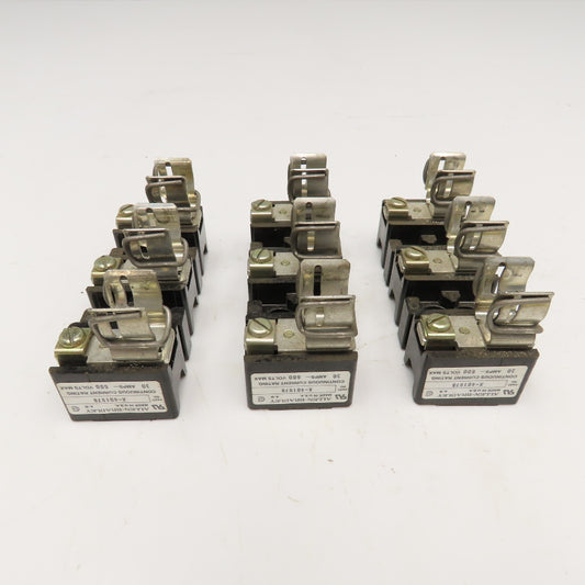 Allen Bradley X-401978 30A 600V Fuse Holder Lot Of 3