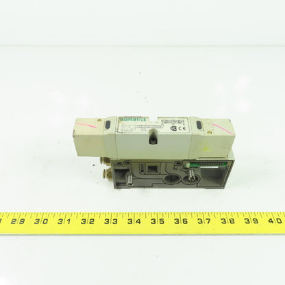 Numatics 122BB5R2MN00061 150PSI 4-Way Solenoid Pneumatic Valve Manifold 24VDC