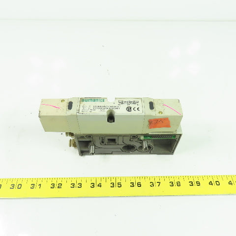 Numatics 122BB5R2MN00061 150PSI 4-Way Solenoid Pneumatic Valve Manifold 24VDC