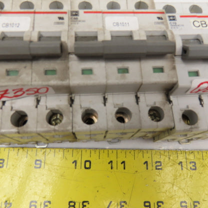 Cutler Hammer WMS3C50 WMS3C10 50A & 10A 415V 3 Pole Breaker Lot Of 4