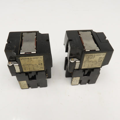 Square D 8910K02 575V 15Hp Max Relay Contactor 120V Coil Lot Of 2