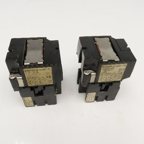 Square D 8910K02 575V 15Hp Max Relay Contactor 120V Coil Lot Of 2