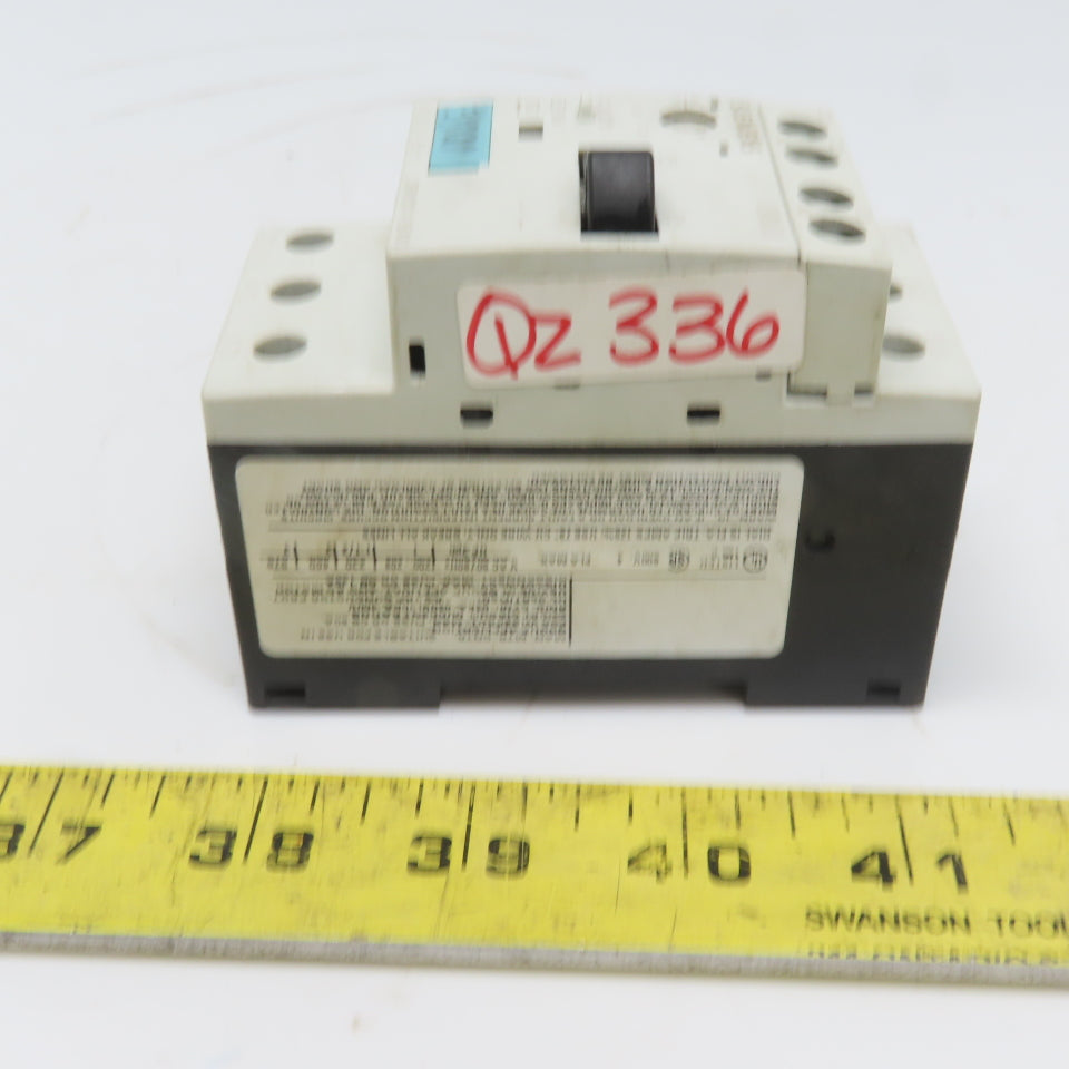 Siemens 3RV1021-1JA10 Sirius 3Hp Motor Circuit Breaker Manual Motor Controller
