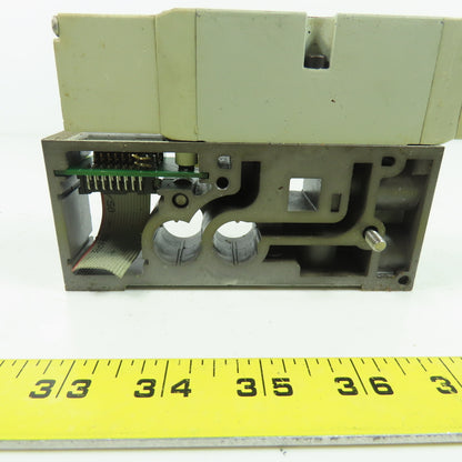 Numatics 122BB400M000061 150PSI 4-Way Solenoid Pneumatic Valve Manifold 24VDC
