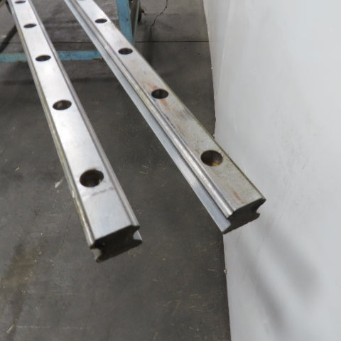 28mm Wide x 26mm Height Linear Guide Rail 4000mm OAL Lot Of 2
