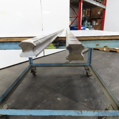 28mm Wide x 26mm Height Linear Guide Rail 2000mm OAL Lot Of 2