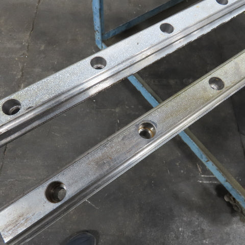 28mm Wide x 26mm Height Linear Guide Rail 2000mm OAL Lot Of 2