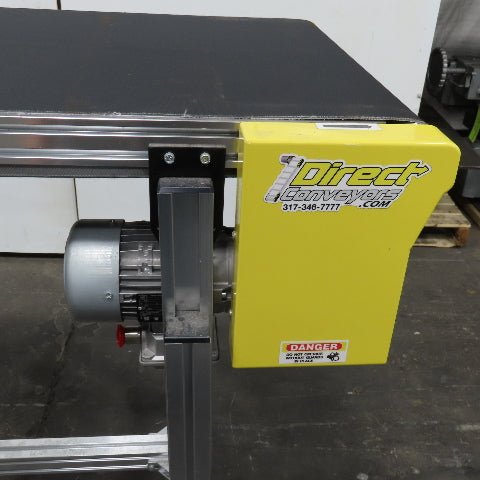 Direct Conveyors 24" x 137" Slide Bed Belt Conveyor 15FPM 208-230/460V .25Hp
