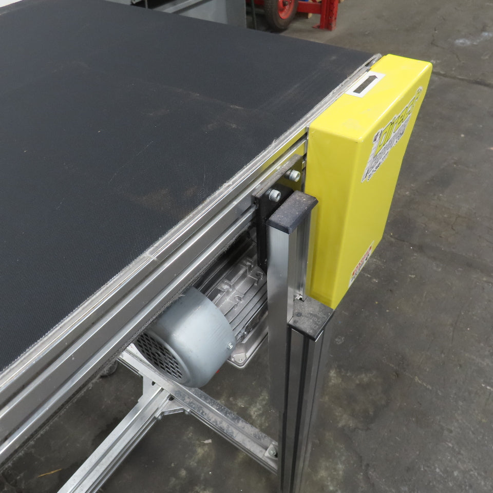 Direct Conveyors 24" x 137" Slide Bed Belt Conveyor 15FPM 208-230/460V .25Hp