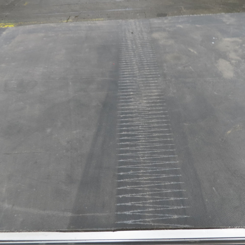 Direct Conveyors 24" x 137" Slide Bed Belt Conveyor 15FPM 208-230/460V .25Hp