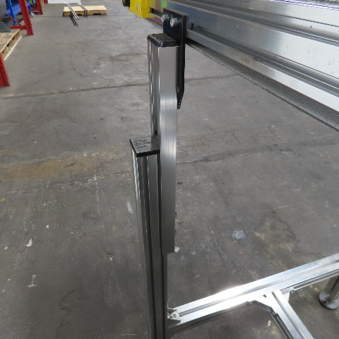 Direct Conveyors 24" x 137" Slide Bed Belt Conveyor 15FPM 208-230/460V .25Hp