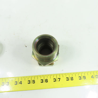 1-1/4"(-11) NPSM Female Swivel x 1-1/4" NPSM Male Straight Hydraulic Adaptor