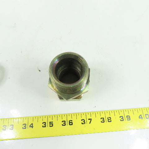 1-1/4"(-11) NPSM Female Swivel x 1-1/4" NPSM Male Straight Hydraulic Adaptor