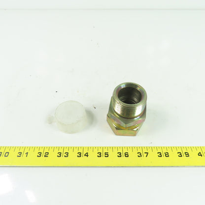 1-1/4"(-11) NPSM Female Swivel x 1-1/4" NPSM Male Straight Hydraulic Adaptor