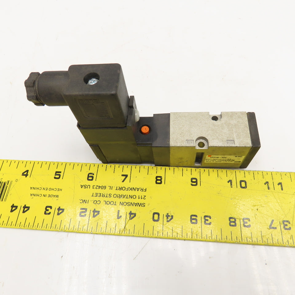 SMC VF3140-5DZ 4/5 Port Pneumatic Solenoid Valve 21-26VDC Coil