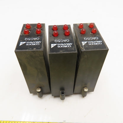 Gordos OAC5Q 4 Channel AC Output Module Lot Of 3