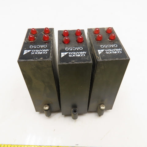 Gordos OAC5Q 4 Channel AC Output Module Lot Of 3