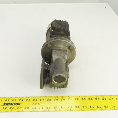 Baldor MVM5150D 0.25HP Right Angle Gear Motor & Reducer 230/460V 88RPM Out
