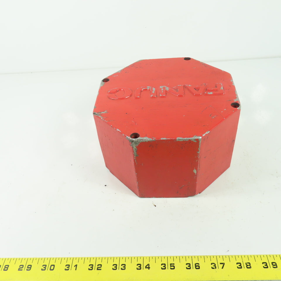 Fanuc Cast Aluminum Servo Motor End Cap Cover 6-3/4"x6-3/4"x4"