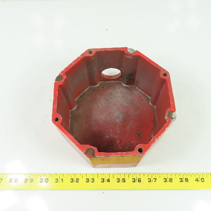 Fanuc Cast Aluminum Servo Motor End Cap Cover 6-3/4"x6-3/4"x4"