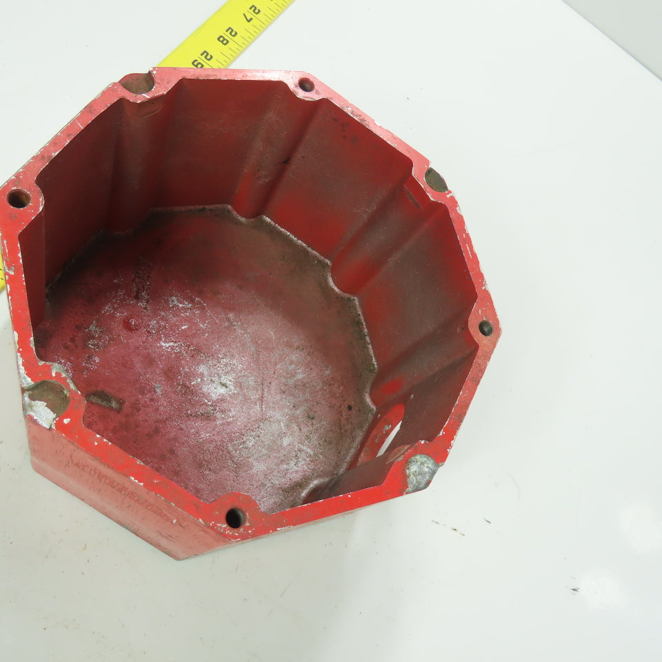 Fanuc Cast Aluminum Servo Motor End Cap Cover 6-3/4"x6-3/4"x4"