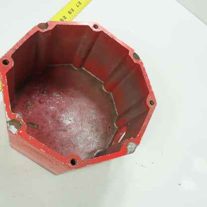 Fanuc Cast Aluminum Servo Motor End Cap Cover 6-3/4"x6-3/4"x4"