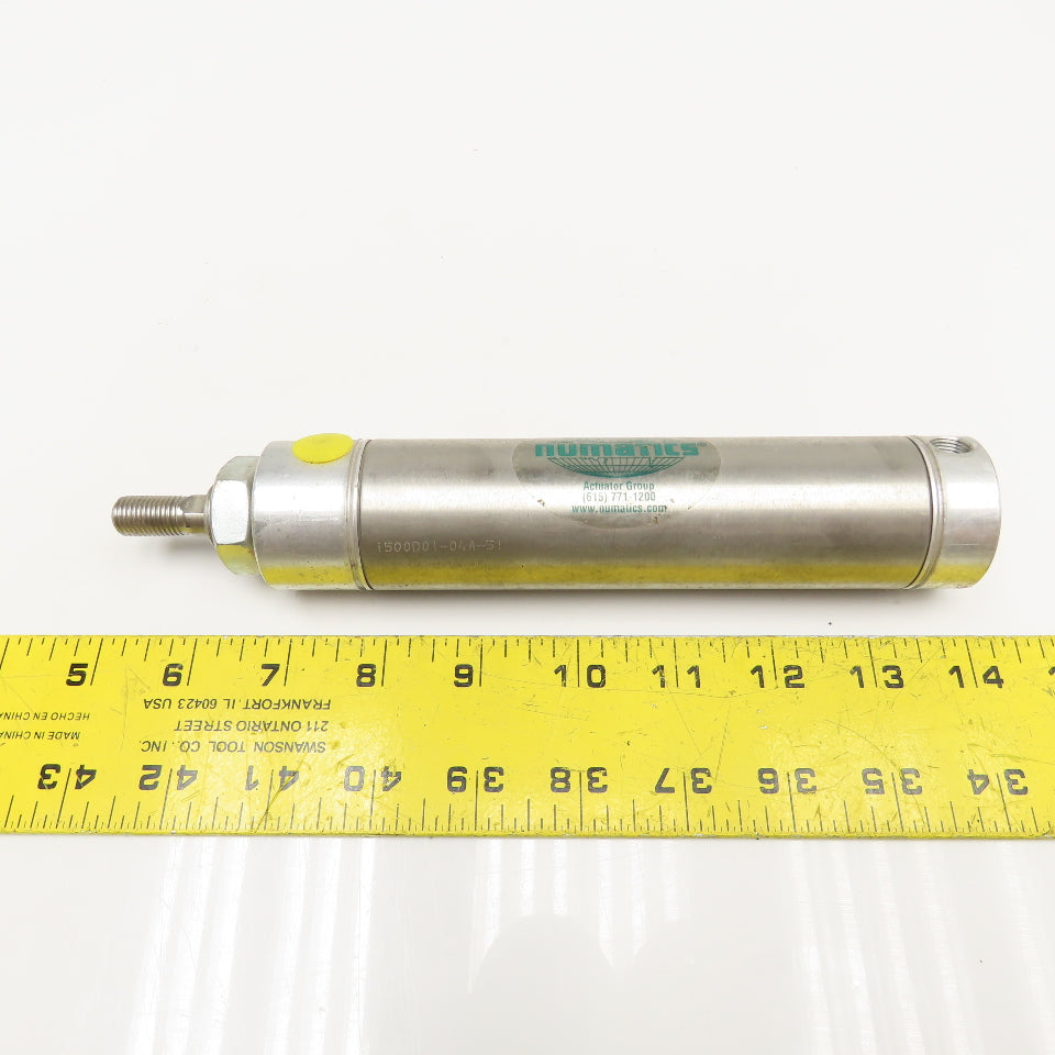 Numatics 1500D01-04A-51 1-1/2" Bore 4" Stroke Double Acting Air Cylinder